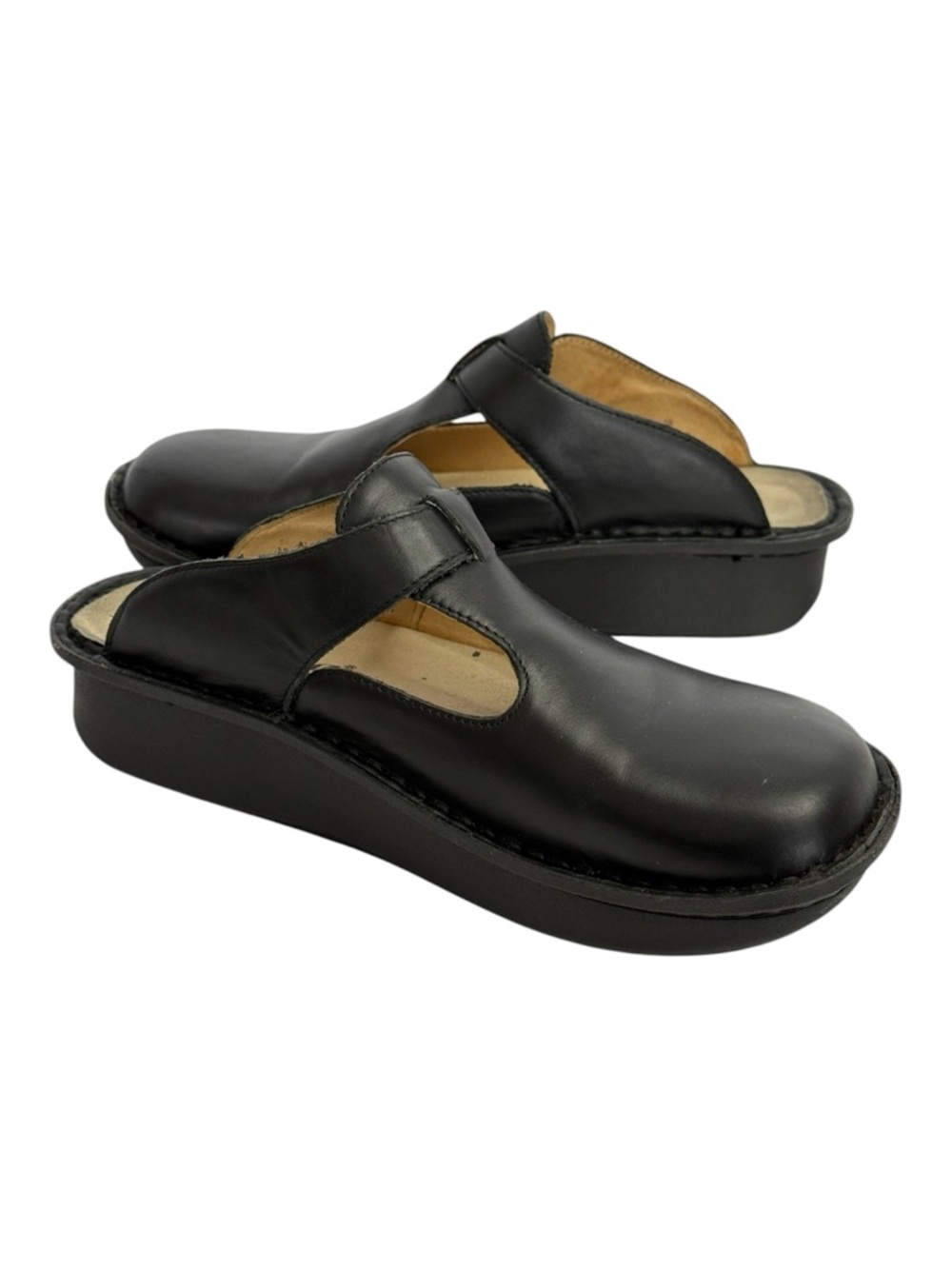 Alegria Women's Classic Black Clogs Size 38 | US 7.5